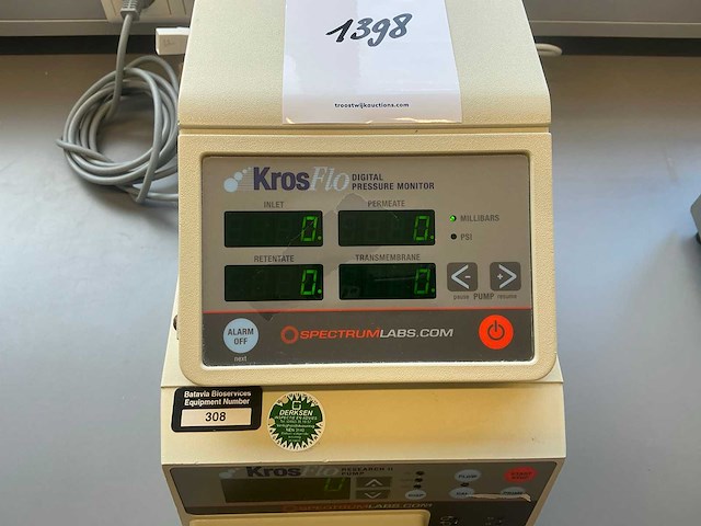 Spectrum labs krosflo digitale drukmeter en onderzoekspumo - afbeelding 4 van  7