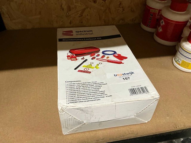 Spectrum maintenance lockout kit - afbeelding 1 van  2