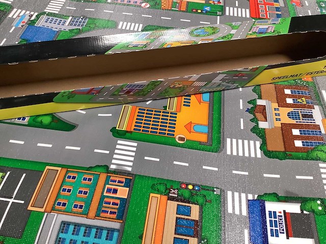 Speed track - auto speelkleed (276x) - afbeelding 2 van  8
