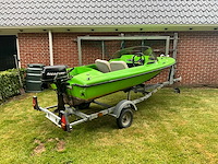 Speedboot - pega boottrailer + 5 pk mercury - speedboot - afbeelding 23 van  40