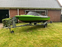 Speedboot - pega boottrailer + 5 pk mercury - speedboot - afbeelding 39 van  40