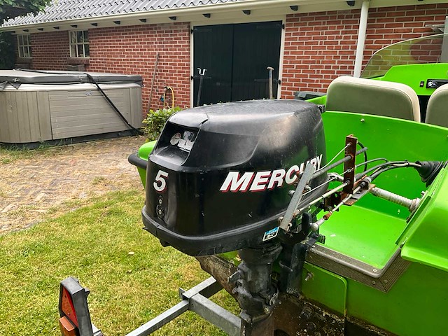 Speedboot - pega boottrailer + 5 pk mercury - speedboot - afbeelding 17 van  40