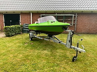 Speedboot - pega boottrailer + 5 pk mercury - speedboot - afbeelding 38 van  40