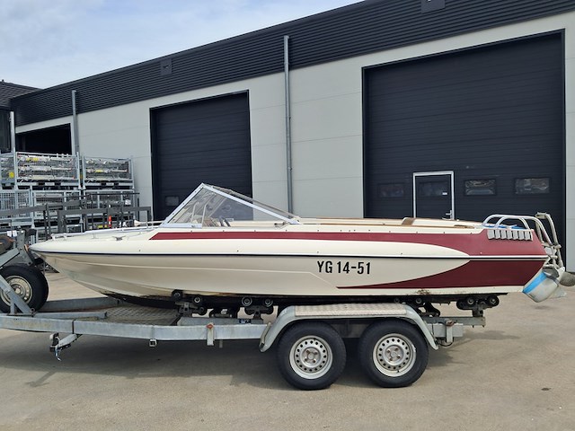 Speedboot, glastron, bayflite v-174 - afbeelding 12 van  60