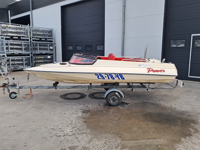 Speedboot, met boottrailer, sims, super v - afbeelding 12 van  45