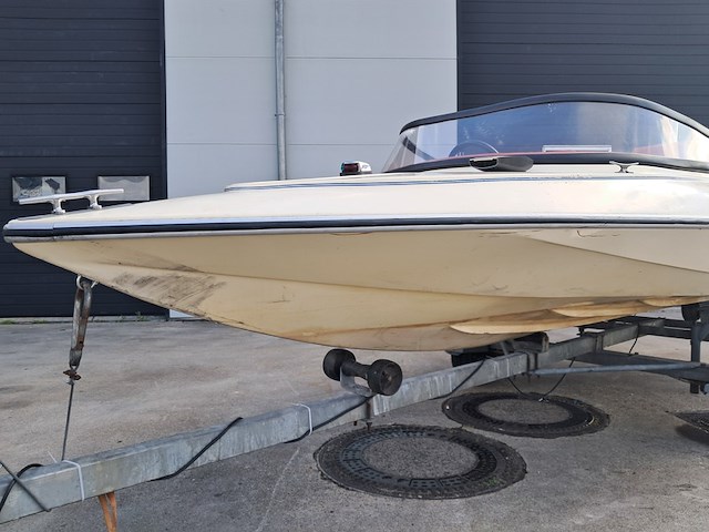 Speedboot, met boottrailer, sims, super v - afbeelding 45 van  45