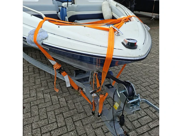 Speedboot met trailer, bayliner, 1850 capri bowride, 1992 - afbeelding 11 van  63