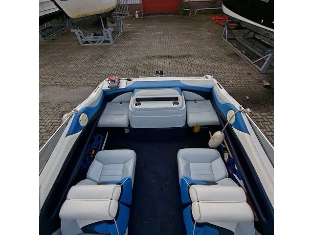 Speedboot met trailer, bayliner, 1850 capri bowride, 1992 - afbeelding 33 van  63