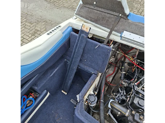 Speedboot met trailer, bayliner, 1850 capri bowride, 1992 - afbeelding 49 van  63