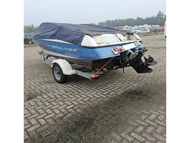 Speedboot met trailer, bayliner, 1850 capri bowride, 1992 - afbeelding 56 van  63