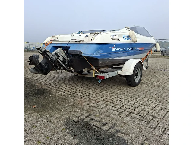 Speedboot met trailer, bayliner, 1850 capri bowride, 1992 - afbeelding 63 van  63