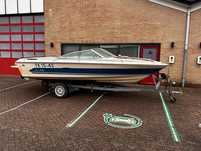 Speedboot met trailer, sea ray, monaco, 1987 - afbeelding 12 van  32