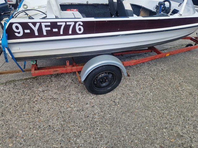 Speedboot met trailer - afbeelding 7 van  9