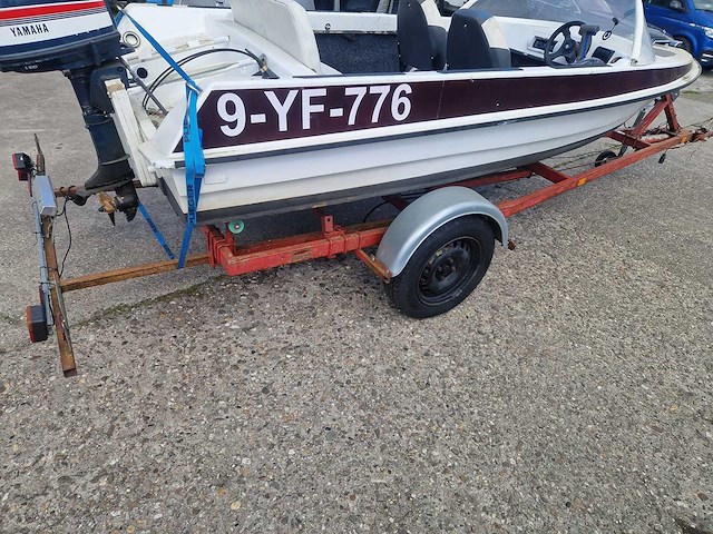 Speedboot met trailer - afbeelding 8 van  9