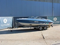 Speedboot thunderbird falcon 1800 benzine 1995 met trailer - afbeelding 1 van  1