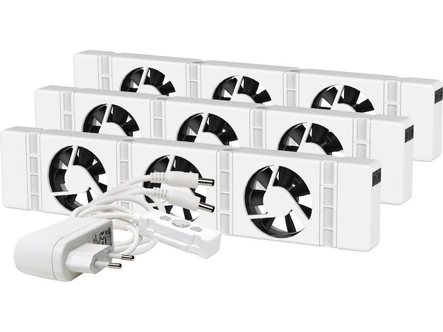 Speedcomfort radiator ventilator trio set - afbeelding 1 van  5