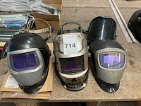 Speedglas 9100xx diverse lashelmen (4x)