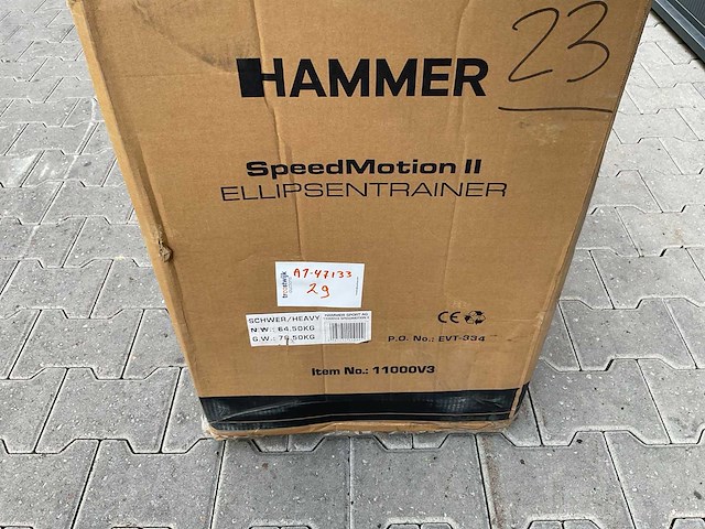 Speedmotion ii - elliptische trainer - stepper - afbeelding 5 van  13
