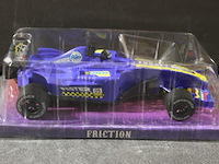 Speel racae formule 1 auto blauw 1x in kr a4 - afbeelding 1 van  3