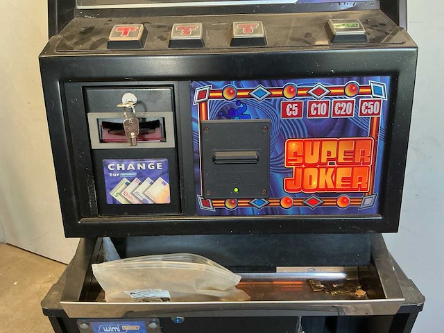 Speelautomaat “super joker” met kruk - afbeelding 14 van  16
