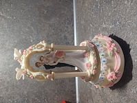 Speeldoos bruidspaar 21 x 10 cm aantal 1 stuks. - afbeelding 1 van  3