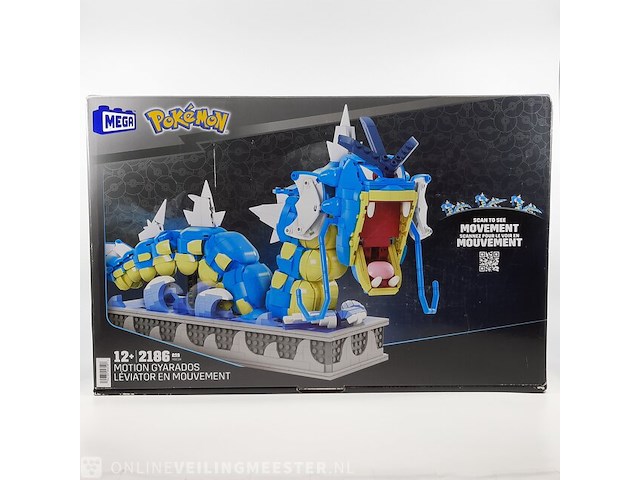Speelgoed bouwpakket, pokémon, mega gyarados 12+ 2186 - afbeelding 1 van  4