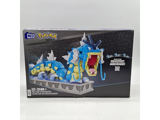 Speelgoed bouwpakket, pokémon, mega gyarados 12+ 2186 - afbeelding 1 van  1
