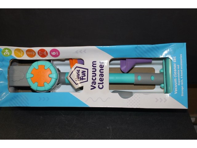 Speelgoed stofzuiger met waterschade 1x in kr 12 - afbeelding 1 van  3