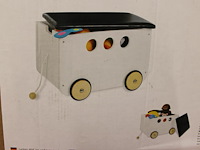Speelgoedkist met wielen pinolino 50 x 36 x 36 cm. - afbeelding 2 van  2