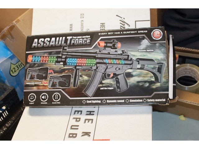 Speelgoued geweer doos los - afbeelding 1 van  3