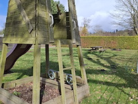 Speelhuisje met glijbaan - afbeelding 2 van  12