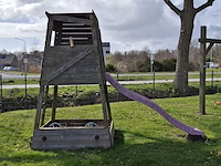 Speelhuisje met glijbaan - afbeelding 7 van  12