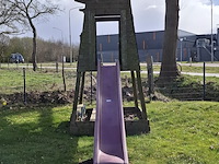 Speelhuisje met glijbaan - afbeelding 8 van  12