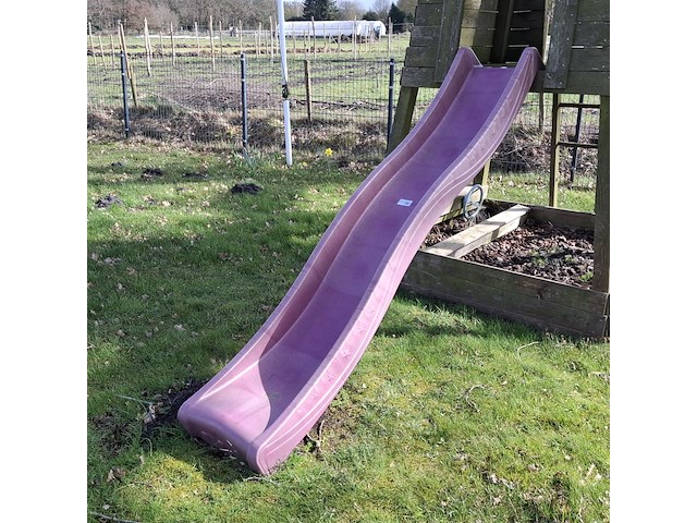 Speelhuisje met glijbaan - afbeelding 9 van  12