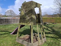 Speelhuisje met glijbaan - afbeelding 12 van  12