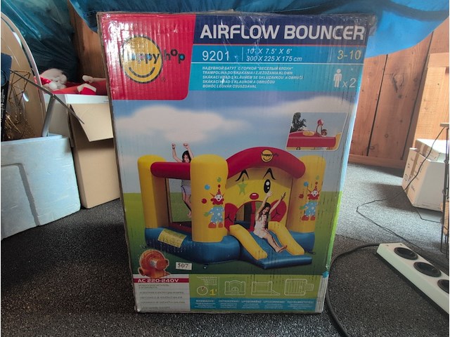 Speelkasteel happyhop, airflow bouncer - afbeelding 2 van  4