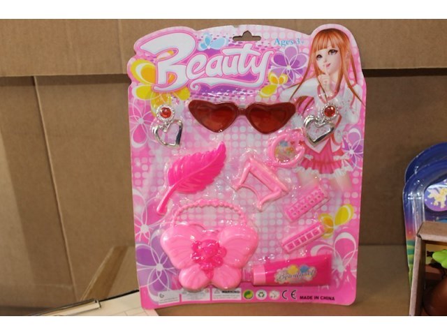 Speelset beauty 1x in doos j - afbeelding 1 van  3