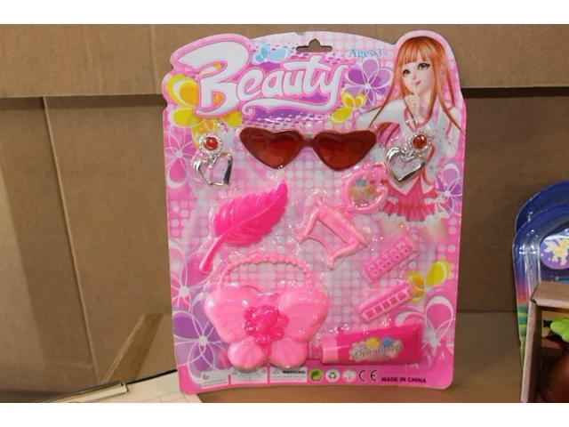 Speelset beauty 1x in doos j - afbeelding 1 van  3