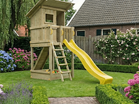 Speeltoestel beach hut, geschaafd grenen - afbeelding 2 van  3