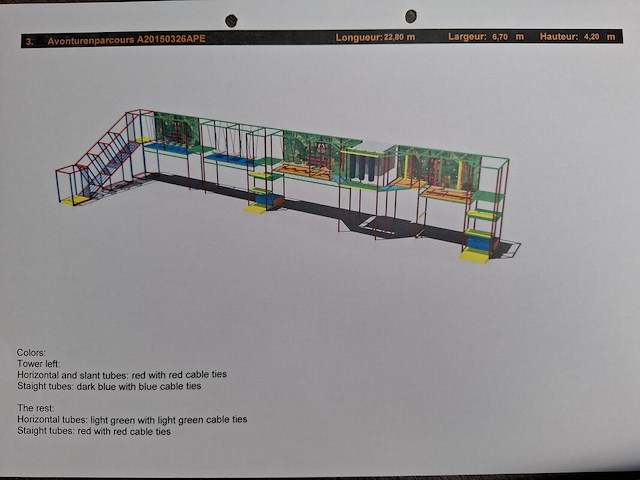 Speeltoestel, leicon, avonturenparcours - afbeelding 11 van  21