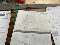 Speeltoestel met glijbaan - 240x320x240 cm - afbeelding 3 van  8