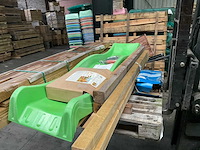 Speeltoestel met glijbaan - 240x320x240 cm - afbeelding 6 van  8