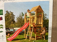 Speeltoestel met glijbaan - 240x320x240 cm - afbeelding 7 van  8