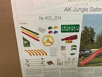 Speeltoestel met glijbaan - 240x320x240 cm - afbeelding 6 van  6