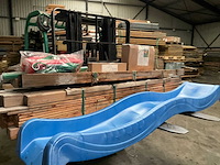 Speeltoestel met glijbaan - 240x320x240 cm - afbeelding 5 van  7