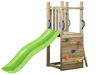 Speeltoestel met glijbaan 235x70x175cm - afbeelding 2 van  3
