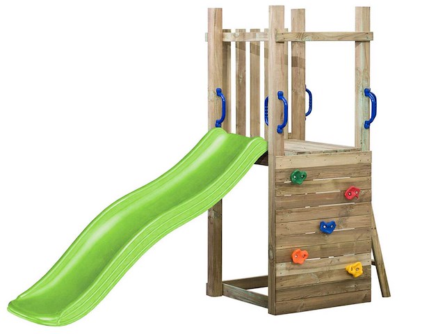 Speeltoestel met glijbaan 235x70x175cm - afbeelding 2 van  3