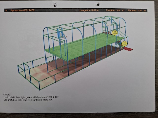 Speeltoestel met sportzone, leicon, funhouse - afbeelding 33 van  42
