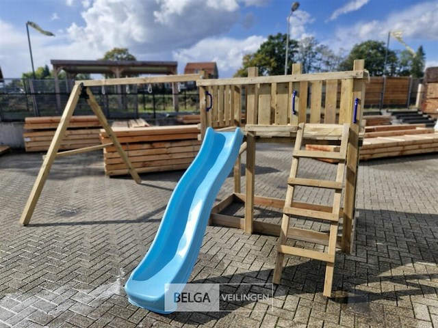 Speeltoren robusto blauw - afbeelding 2 van  5
