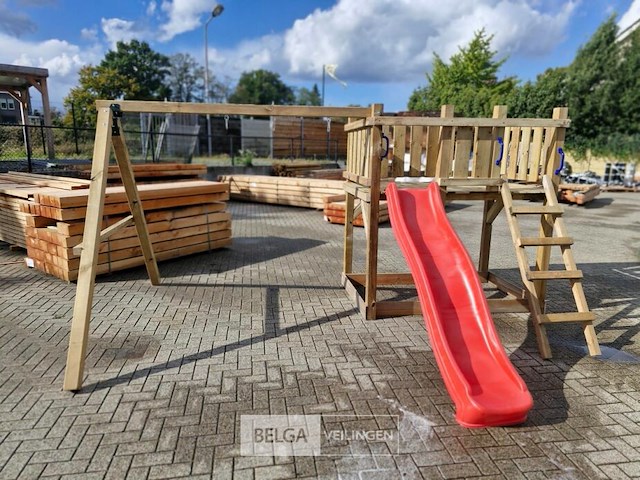 Speeltoren robusto rood - afbeelding 2 van  5
